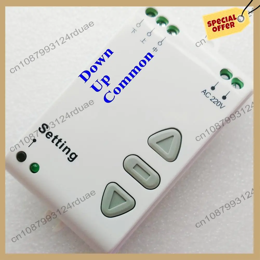 

A75T AC220V Motor Remote Accessories Switch Controller Projection Screen Motor Wireless Switch 433Mhz UP Down Stop Forwards Reve