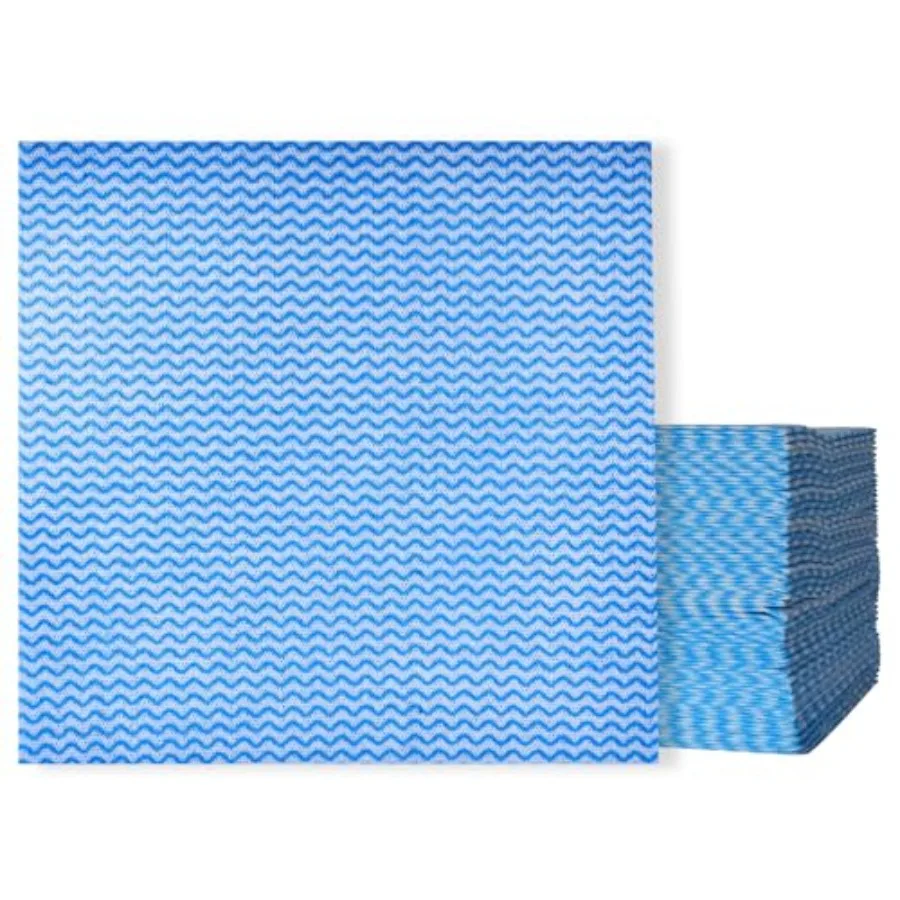 

Disposable Dish Cloths Disposable Cleaning Towels 50 Pack Heavy Duty Reusable Disposable Kitchen Cleaning Cloths for Kitchen, B