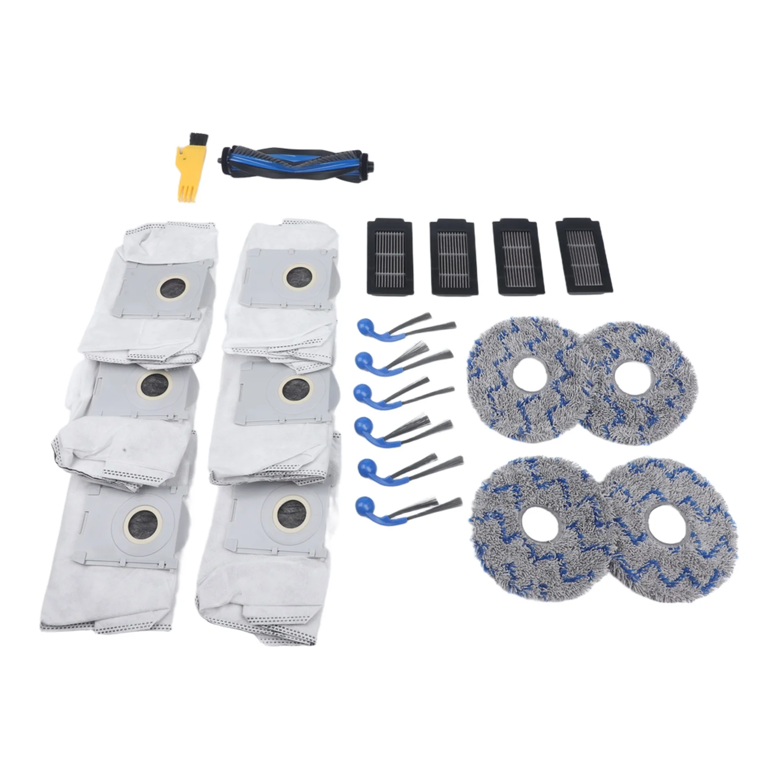 For ECOVACS For DEEBOT T30C For Omni For Gen2 Vacuum Main Side Brush Filter Mop Cloth Dust Bag Cleaning Brush Spare Parts Set