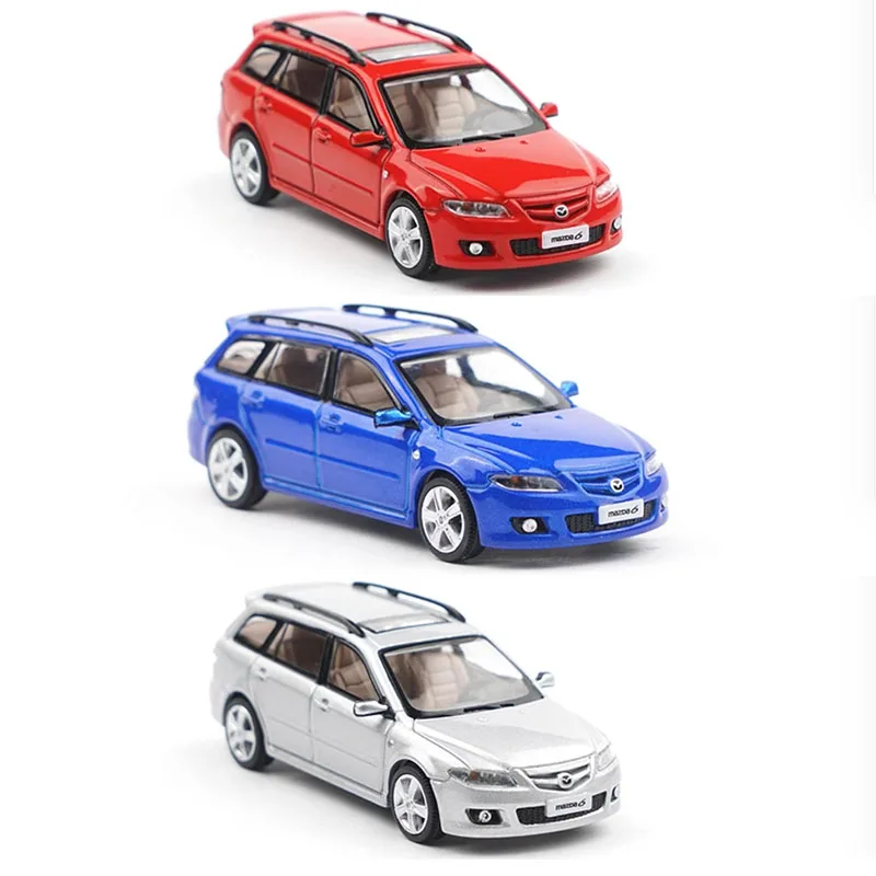 1:64 Scale Mazda Atenza Wagon Gen.1 Y16-01 Y16-02 Y16-03 Simulation Alloy Car Model Static Display Collectible Gift Toy Souvenir