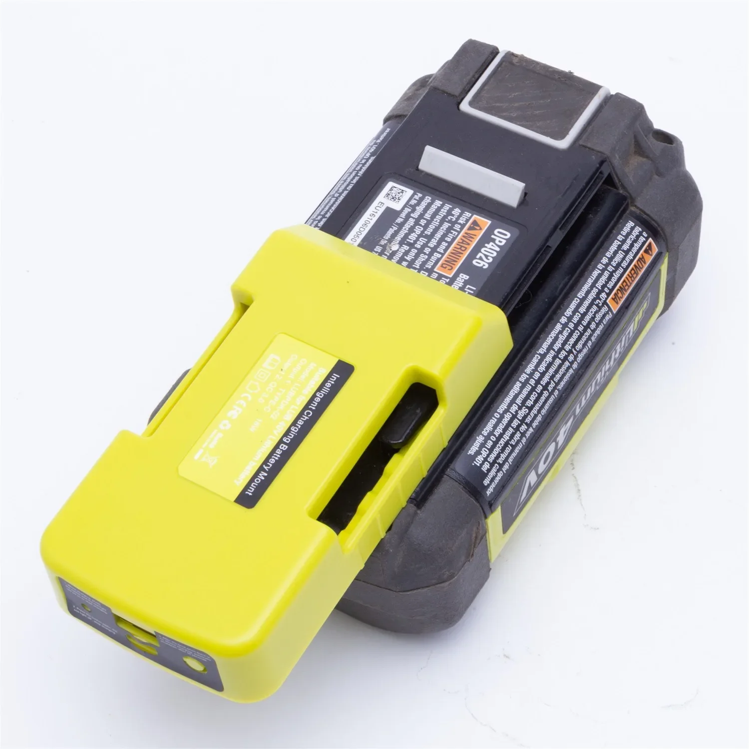 Mobile Phone Portable Power Bank For Ryobi 40V Li-ion Battery Adapter Uses USB And Type-C Interface For Fast Charger