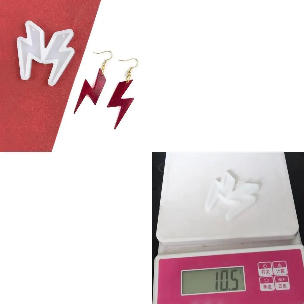 

Пресс-формы для ювелирных изделий из смолы, пресс-формы для сережек из смолы, силиконовая форма для подвески для брелка