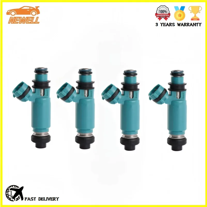 

4pcs 195500-3920 16611-AA521 Fuel Injector For Subaru Impreza 2.0L IMPREZA WRX STI 2.0 EJ20 2.5 EJ25 I4 2002-2005