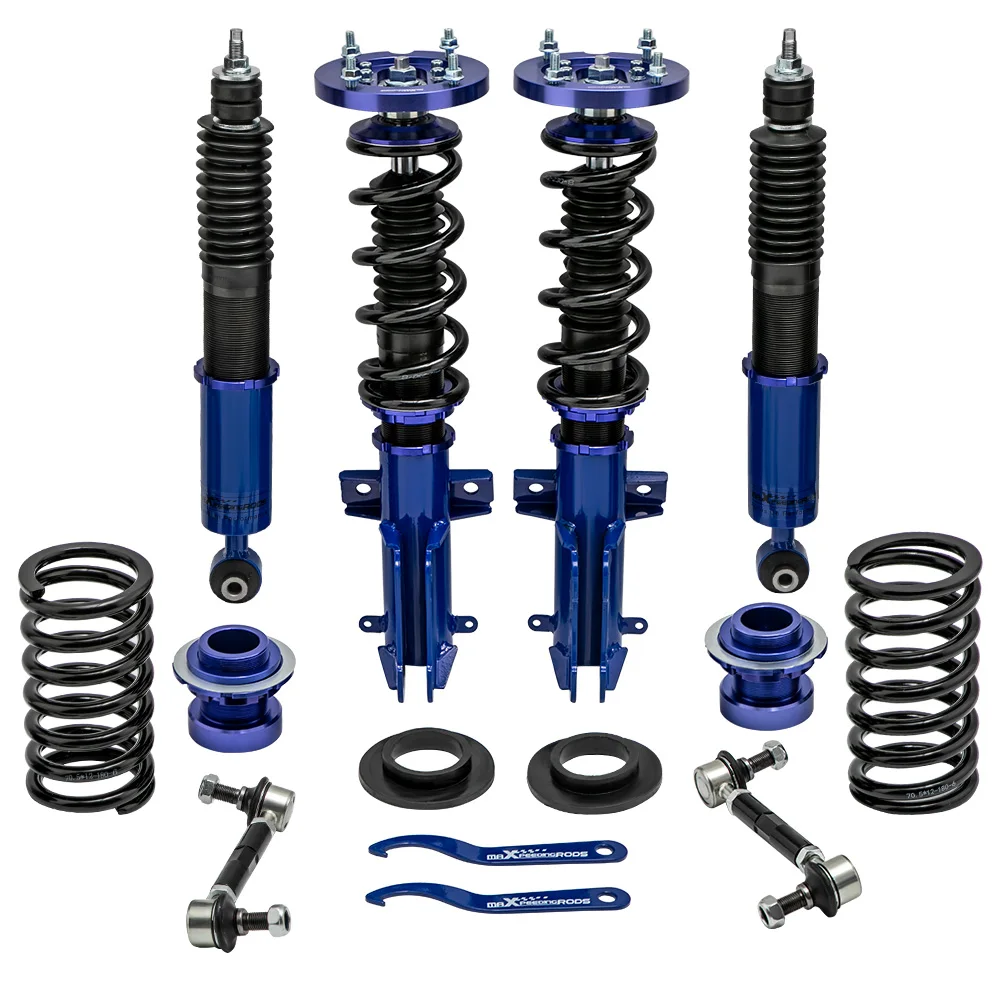 Maxpeedingrods Adjustable Coilover Suspension Shocks For Ford Mustang 2005-2014 Coilovers Struts Shocks Absorbers