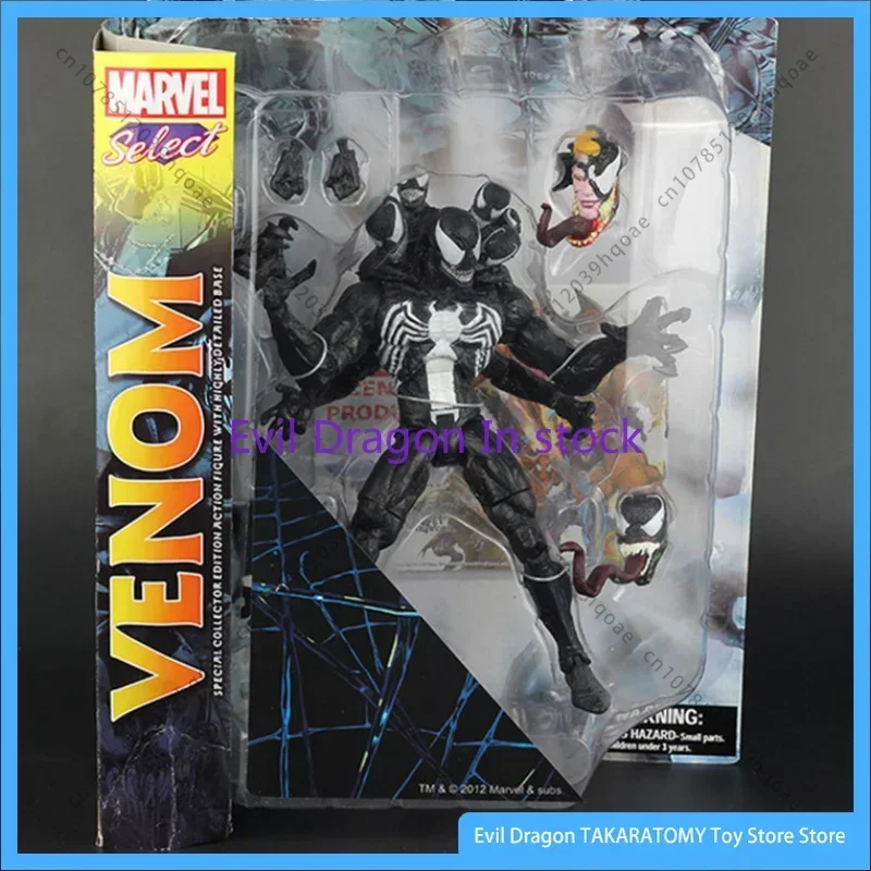 

In Stock Diamond Select Toys Dst Marvel Select Venom 7" 18cm Vintage Original Action Figure Toy Birthday Gift