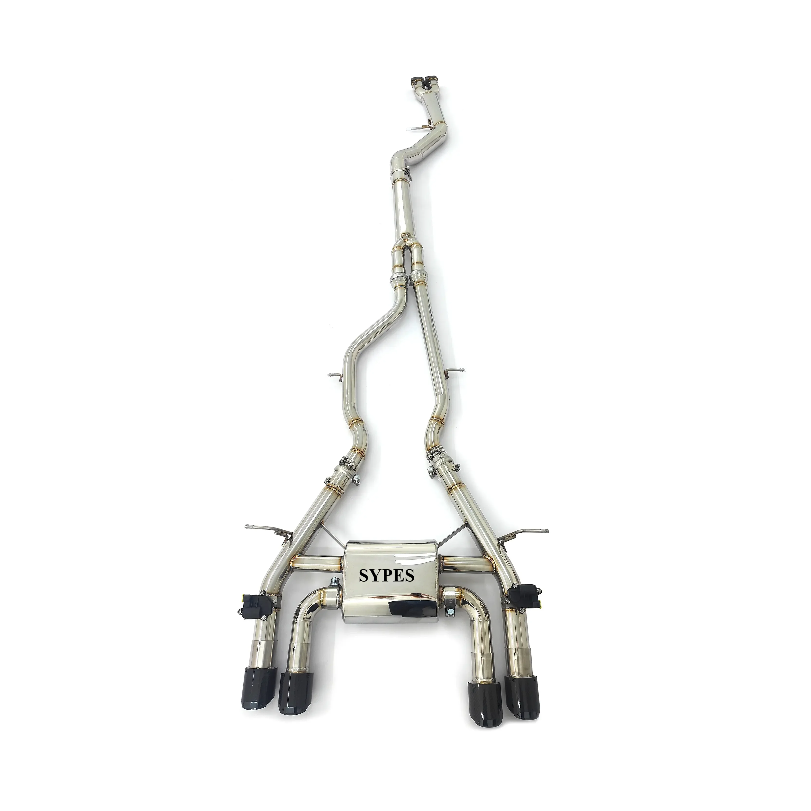 

SYPES Car Exhaust Pipe for M2 F80 M3 M4 M5 F82 F87 F90 G80 G82 G83 G87 Catback Valvetronic Valved Muffler Exhaust Tip System