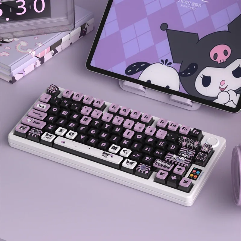 Spyself Keycaps 122 Keys Sublimation Transparent Light-Transmitting Mechanical Keycaps Customized OEM Keyboard Pc Office Gifts