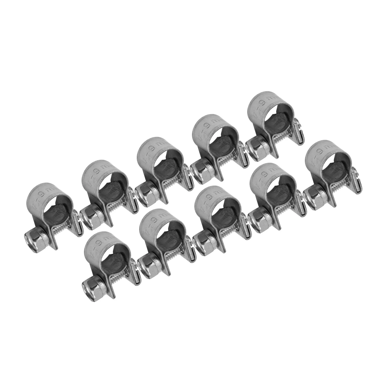 【セール中】ステンレス鋼ミニ燃料ラインパイプホースクランプクリップ 6mm?20mm オプションサイズホースクランプホースクリップチューブクリップホースファスナー
