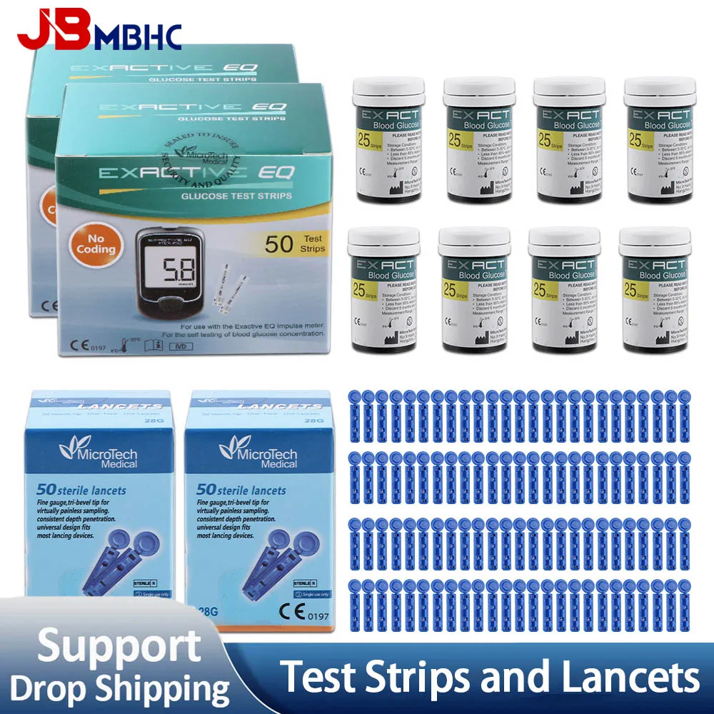 Medical Glucose Test Strips Blood Glucose Meter Strips Measurement of Diabetes Accessories Glucometro Glucometer Glucomemeters