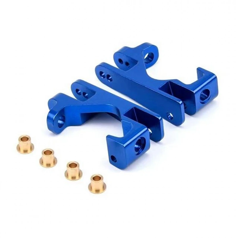 Metal Steering Block Caster Block C-Hub Stub Axle Carrier with Ball Bearing for Traxxas Slash 4X4 1/10 RC Car Parts