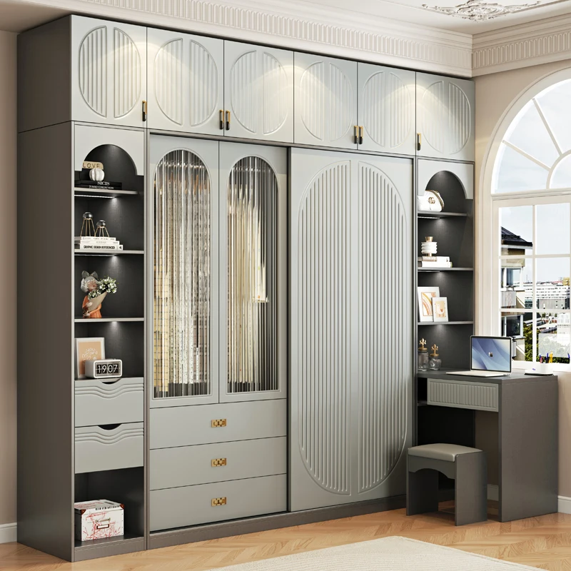 

Closet Organizer Wardrobe Home Open Storage Cabinets Living Room Children'S Clothing Wardrobe Door Bedroom Furniture