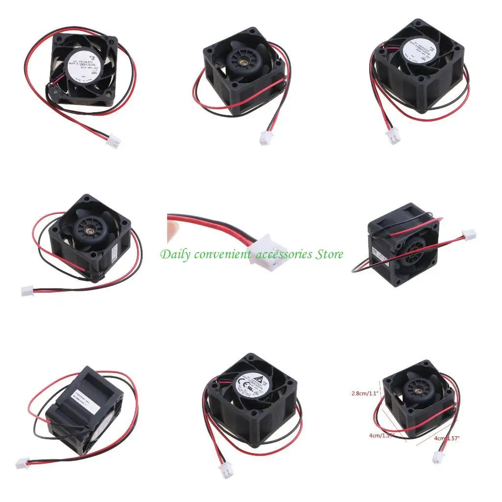 

97QB 14000R Двойной шарик с высоким скоростным охлаждением вентиляторы 40 мм FFB0412UHN для AVC для