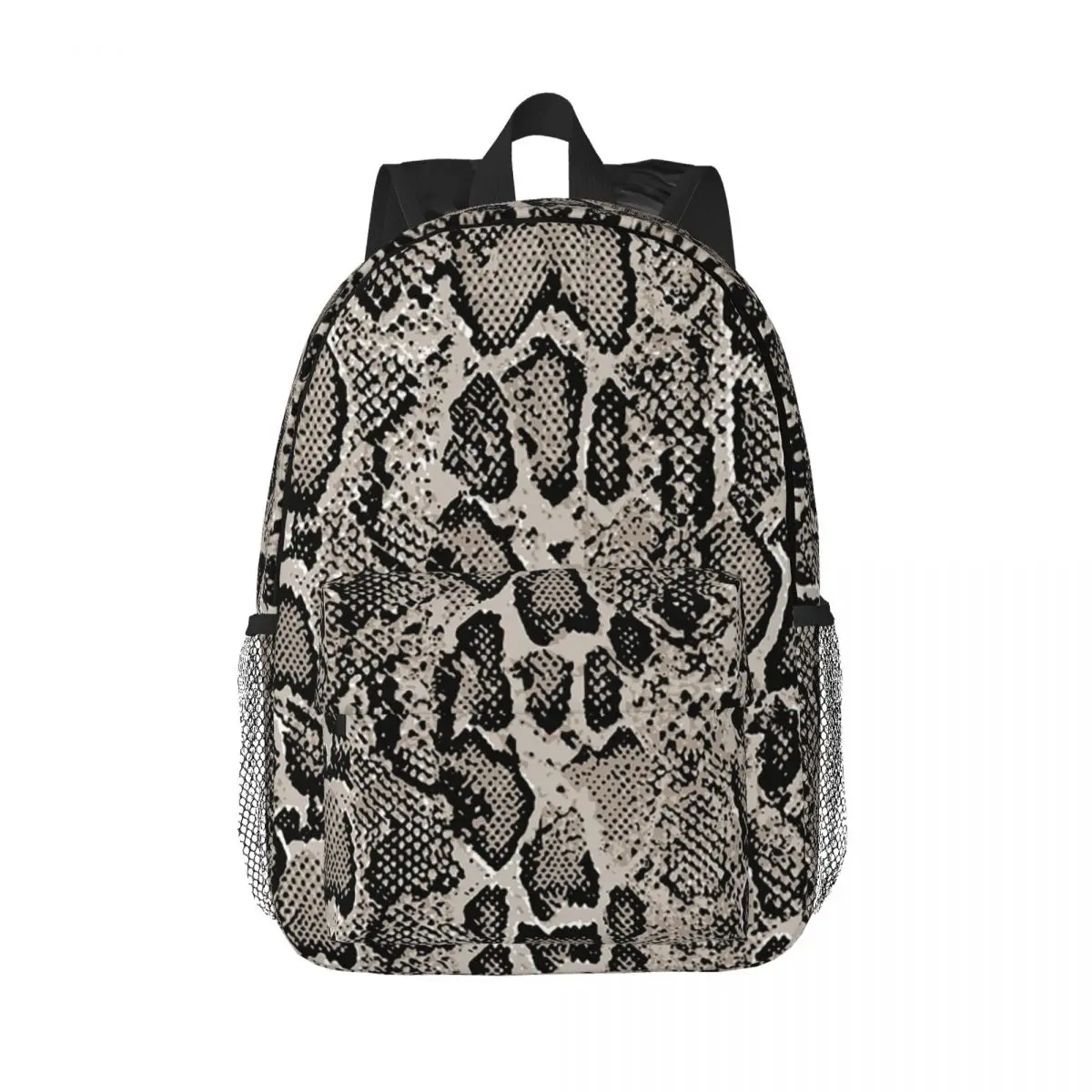 

Python Skin,Snake Pattern Backpack Hot Sale Daypack Large Capacity Boys Girls BookBag Shoulder Bags for Men Children School Bag