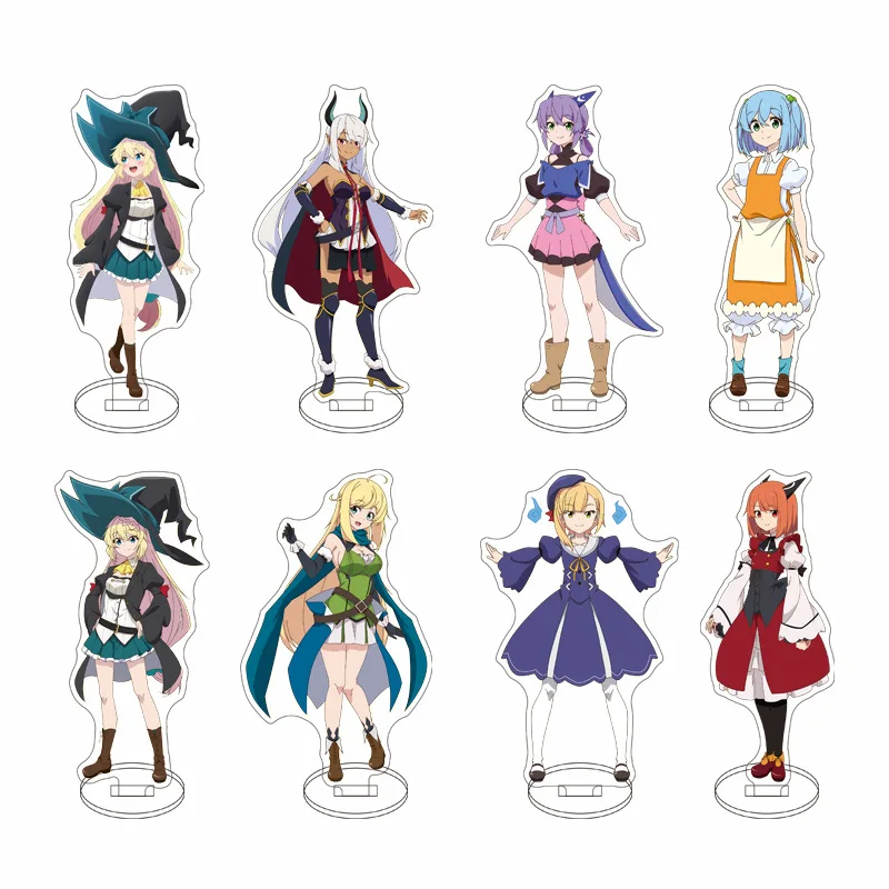 أنيمي لقد قتل أنيمي لمدة 300 عامًا وMaxed Out My Level حامل أكريليك كوسبلاي Azusa Ezawa Laika Falfa مكتب الموضة