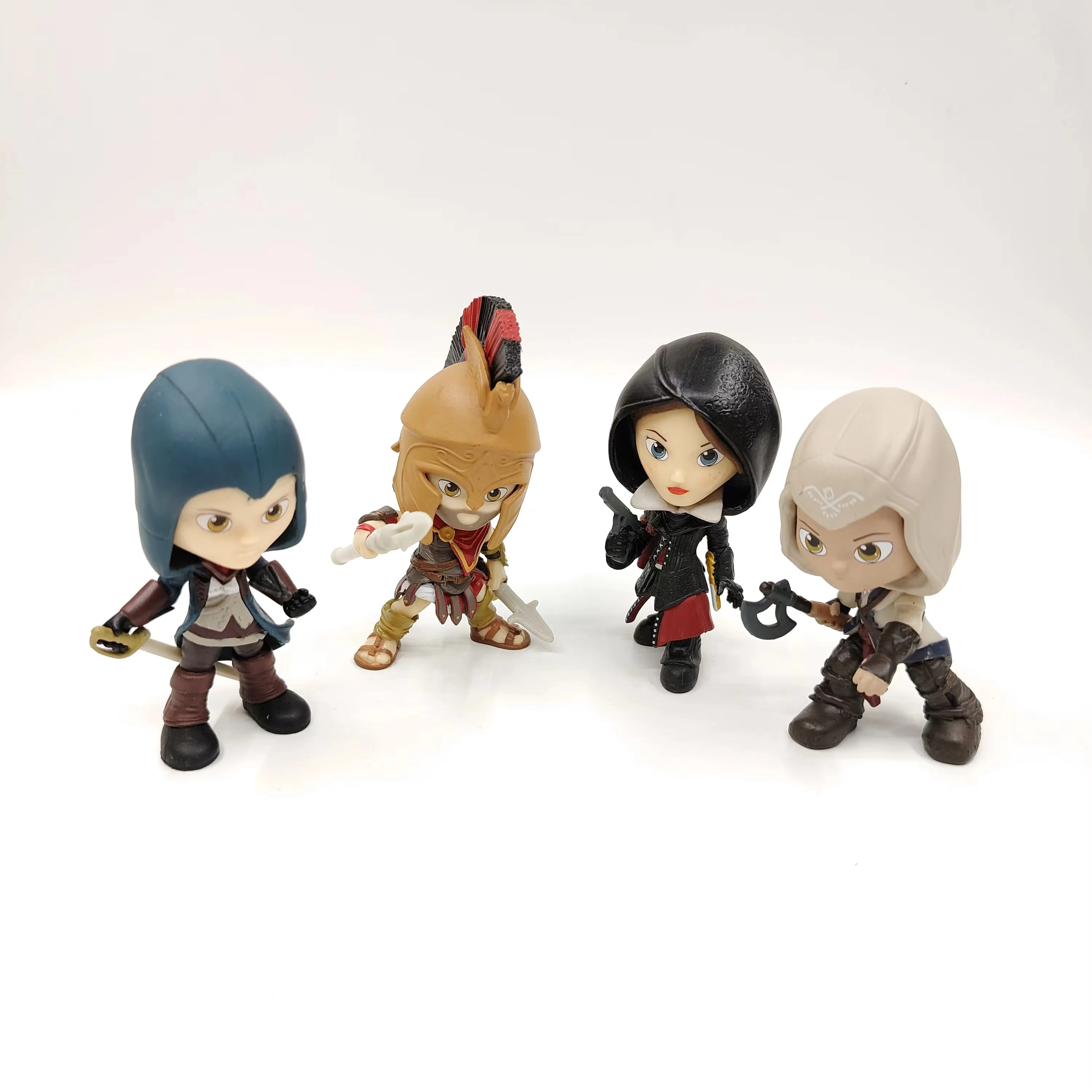 

Assassin's Creed Original Action Figures 8-10cm Connor Evie PVC High Quality Game Figure Limited Collection Toys Kids Best Gifts
