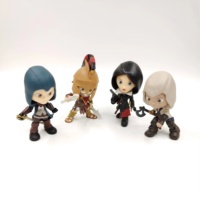 Assassin's Creed Original Action Figures 8-10cm Connor Evie PVC High Quality Game Figure Limited Collection Toys Kids Best Gifts