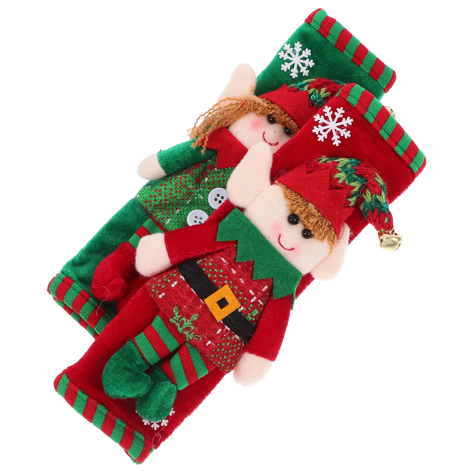 2Pcs Refrigerator Door Handle Covers Protective Sleeve for Kitchen Appliances Fridge Freezer Microwave Oven Dishwasher Door