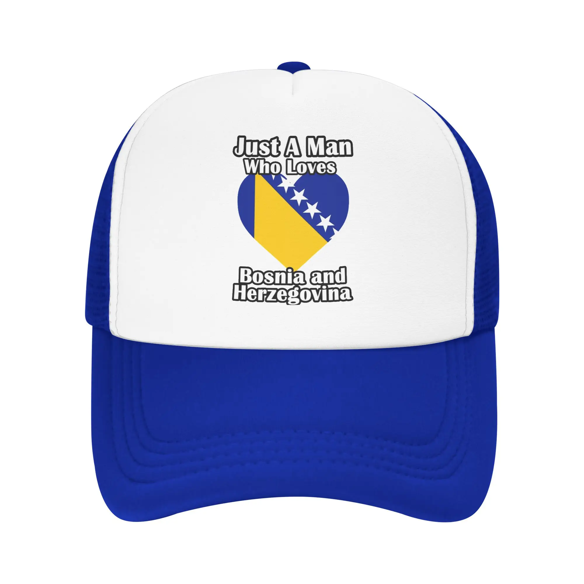 Bosnia and Herzegovina Flag Golf Cap Merchandise Vintage  Trucker Hat For Men Women Travel Headewear  Gift
