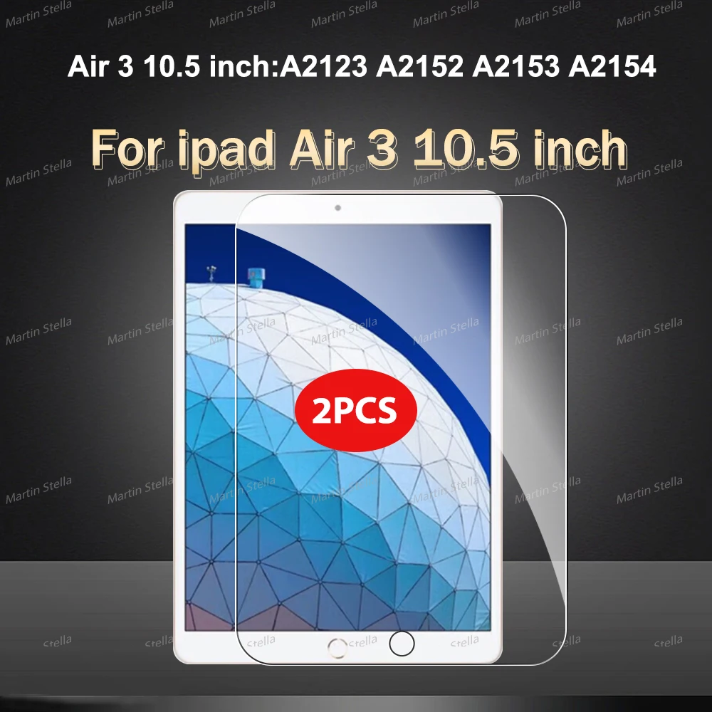 2 stuks gehard glas screenprotector voor iPad Pro Air 13 11 2024 M4 M2 Air 5 4 Pro 12.9 11 M3 M5 2025 2026 folie