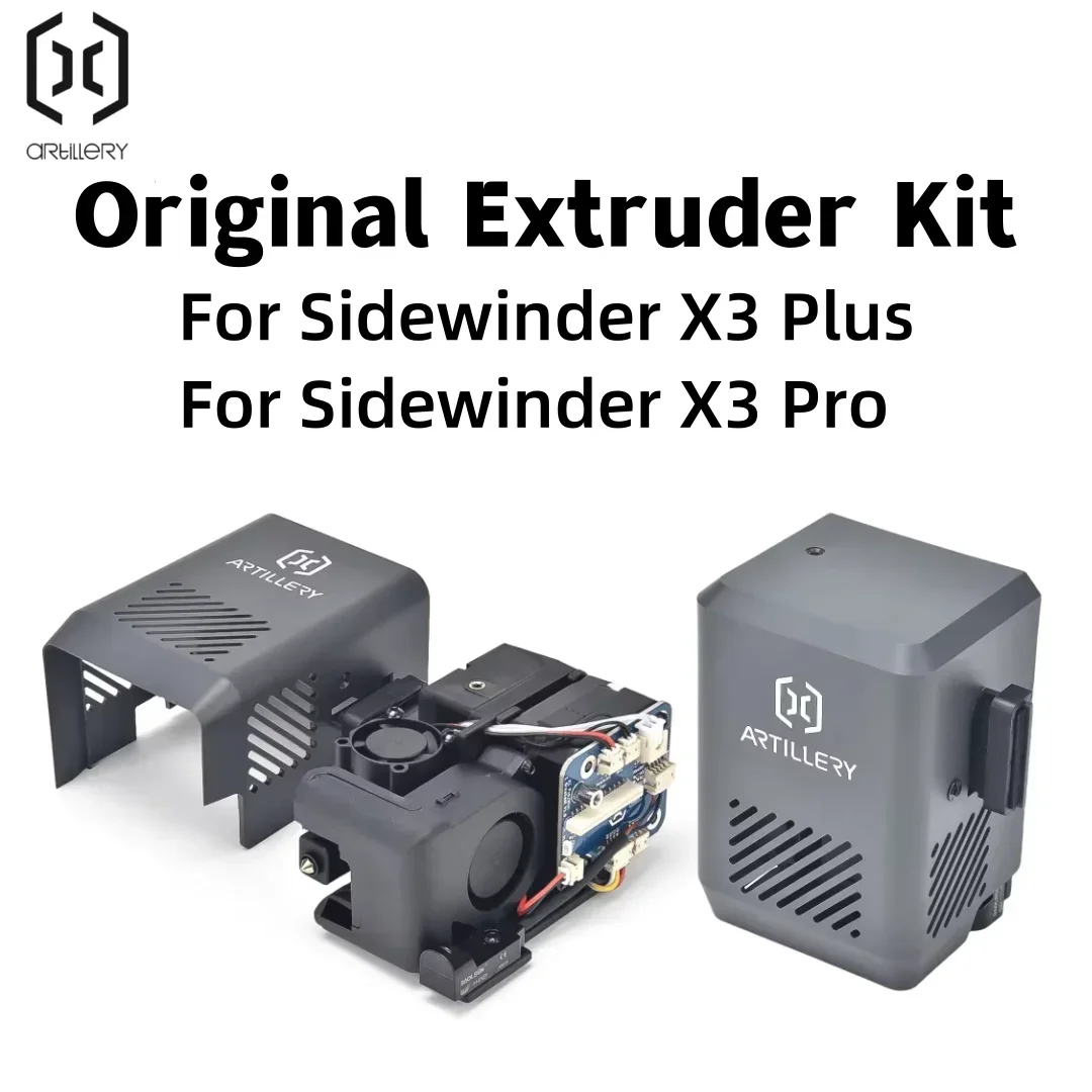 

Официальная часть 3D-принтера Artillery Sidewinder X3Plus/Pro, двухшестеренный экструдер с охлаждающим вентилятором Hotend для 3D-принтера SW-X3Plus/Pro