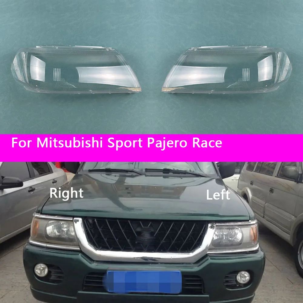

Для Mitsubishi Sport Pajero Race крышка объектива фар прозрачный абажур корпус фары из плексигласа автозапчасти