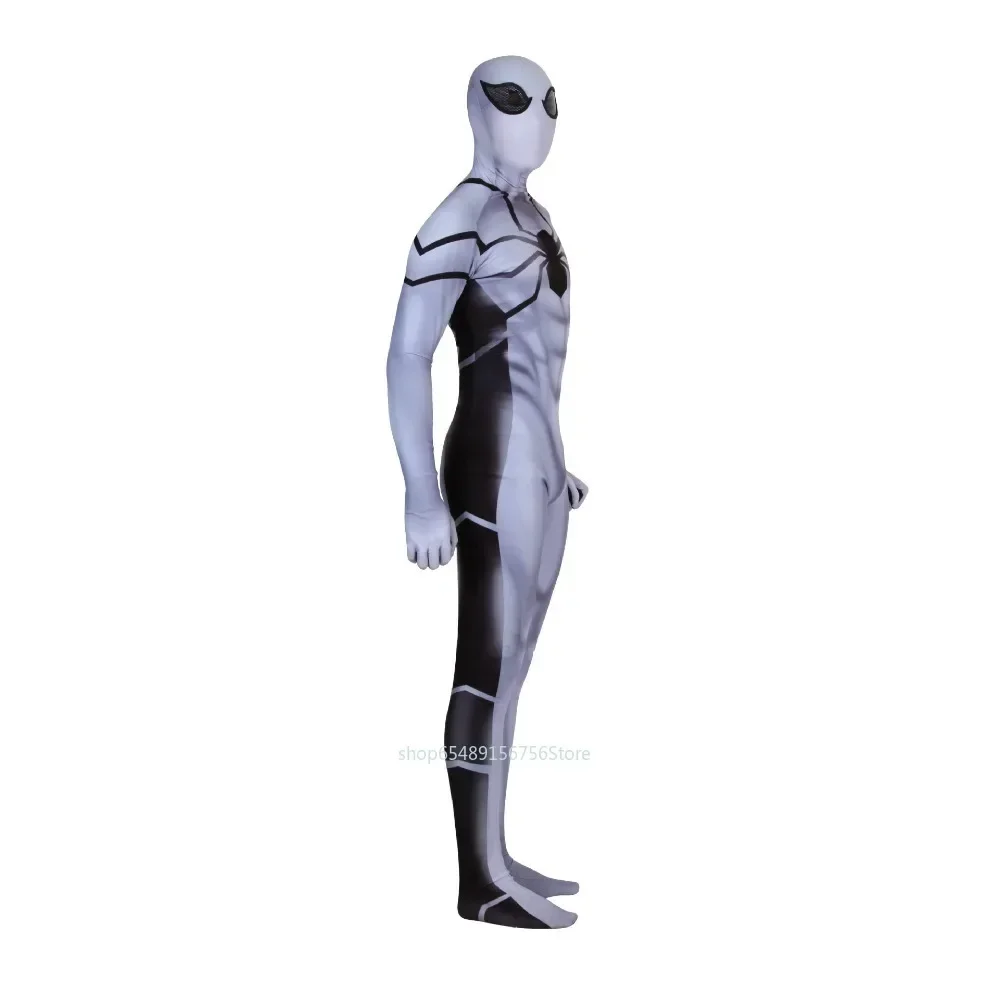 Spiderman Future Foundation Costume Superhero Adults Kids Zentai Jumpsuit The Avengers Men Women Bodysuit Halloween Party Gift