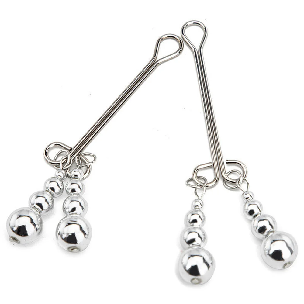 أداة الجنس الكبار الحلمة المشابك محفز الثدي مشبك أول تحفيز الإناث البظر المعادن ضبط النفس عبودية Bdsm اللعب SM السلع #3