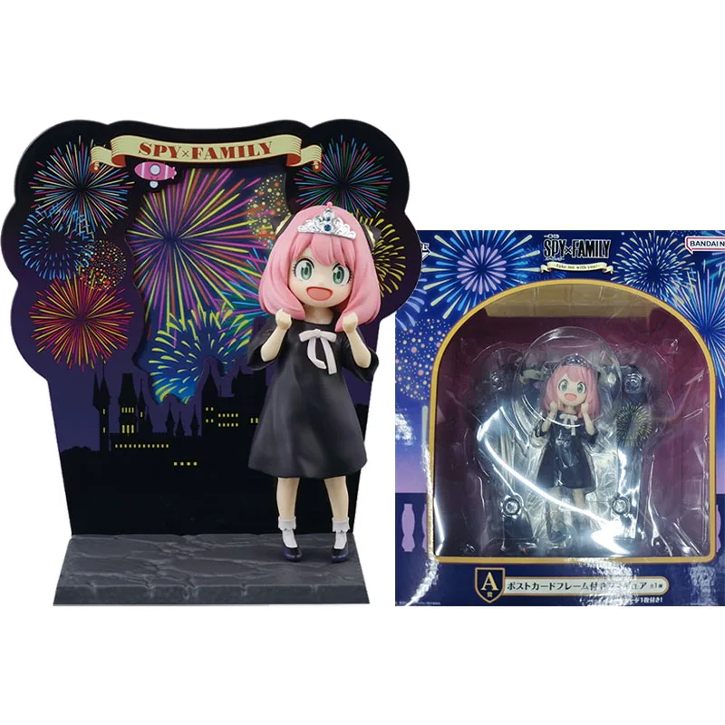 Bandai Banpresto Original Ichiban KUJI Take me with you! SPY×FAMILY Anime Figure Anya Forger Figure Toys For Kids Birthday Gifts