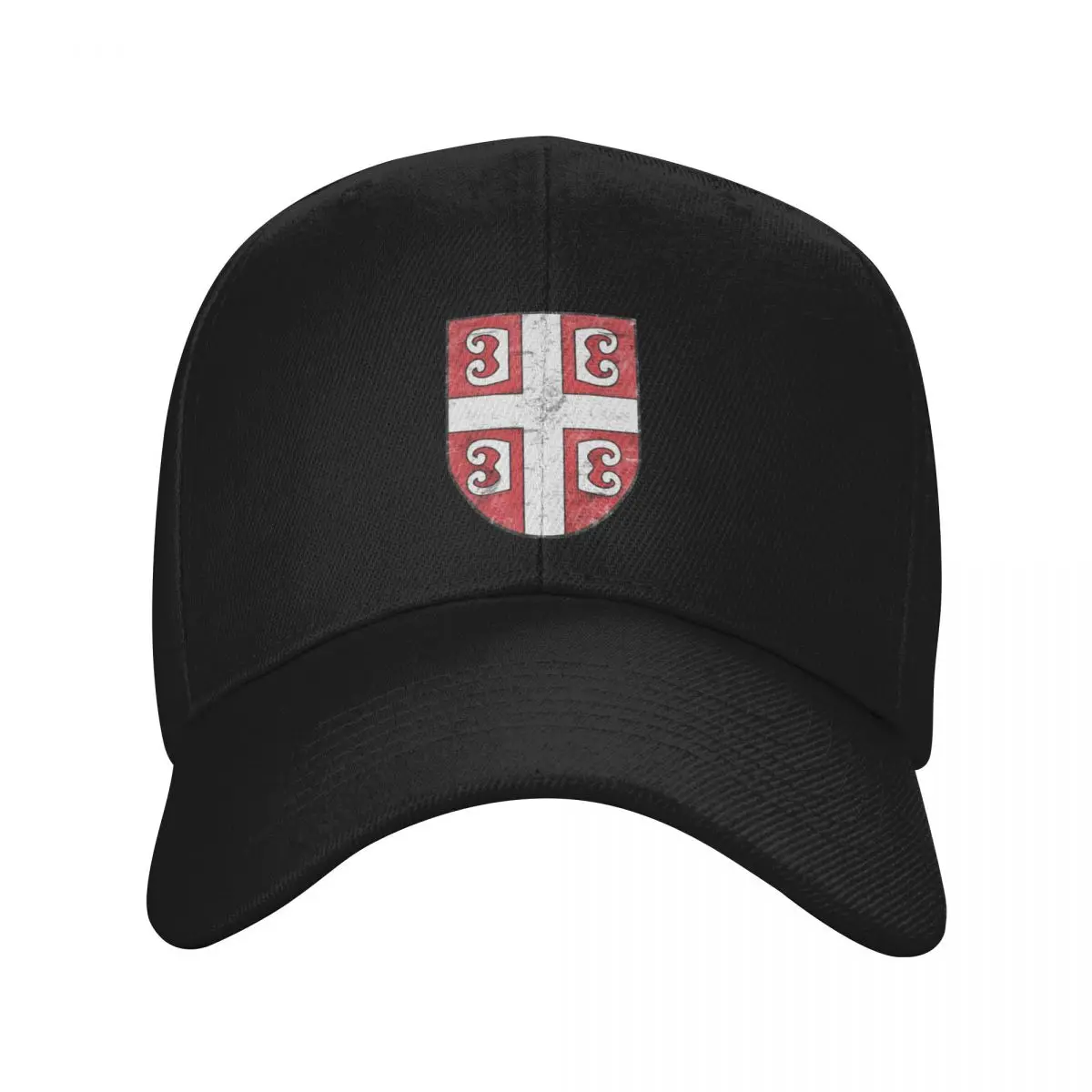 Serbian coat of arms vintage Baseball Cap Sun Hat For Children Hat Beach Golf Wear Men Women's