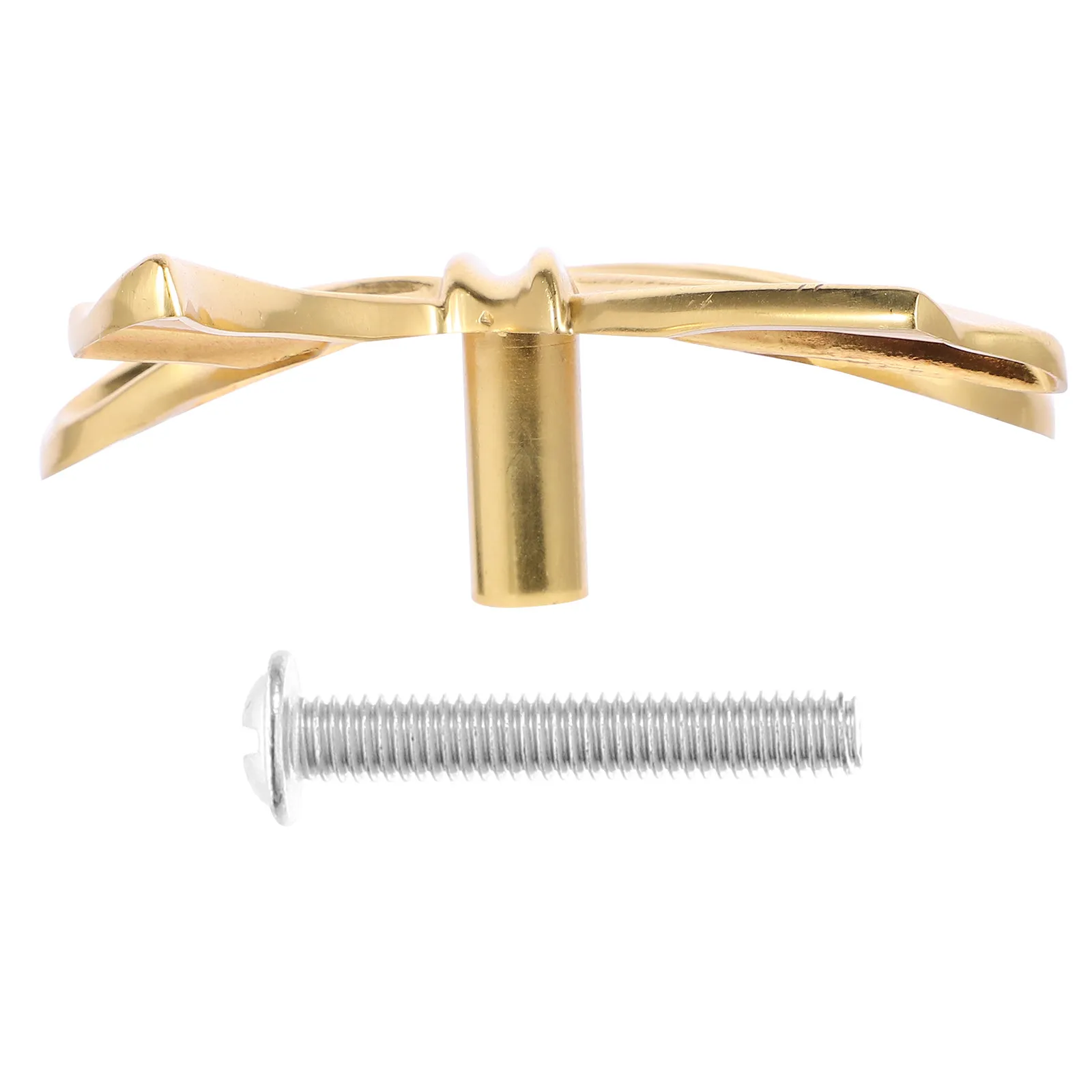 Bow Shape Brass Cabinet Knobs Decorative Bowknot Pull Handles Drawer Door Furniture Handles Vintage Wardrobe Cupboard