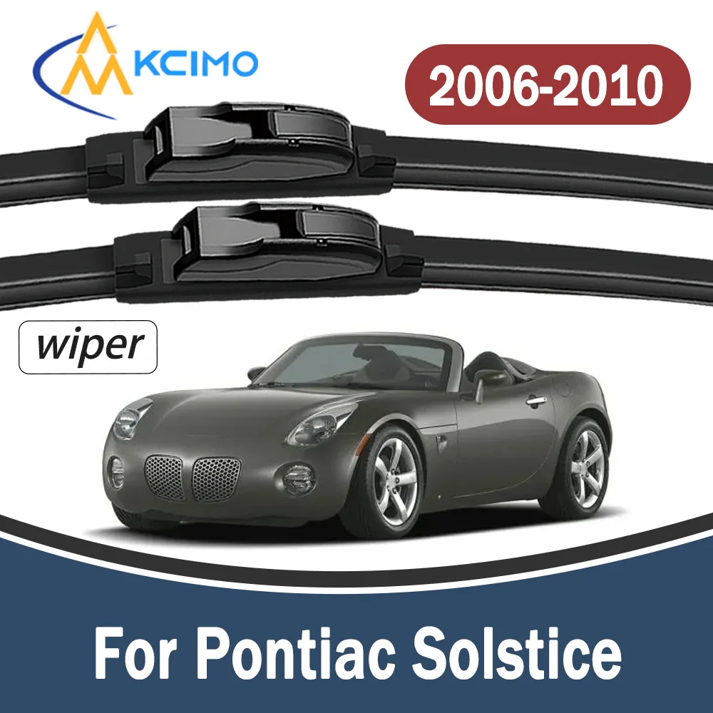 

2Pcs Premium Beam Front Windshield Wiper Blades For Pontiac Solstice 2006-2010 Heavy Duty Rustproof Easy Mount Auto Wiper Set