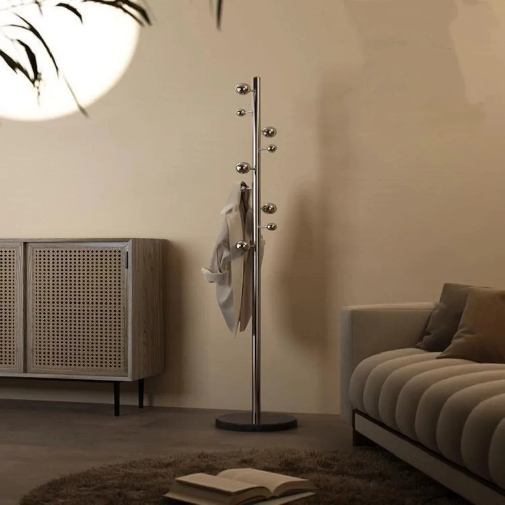 stainless-steel-marble-coat-rack-space-saving-multifunctional-vertical-floor-coat-hanger-load-bearing-clothes-racks