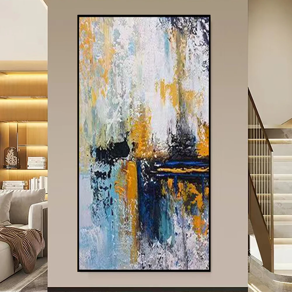 

Modern Abstract Colorful Picture Home Wall Art Poster Home Decor Wall Paper Canvas Oil Painting Decor Handmade Artwork