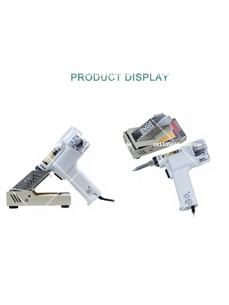 110V/220V Desoldering Gun 100W 50Hz Electric Solder Sucker Pump Suction Tin Gun with Single/Double Mode