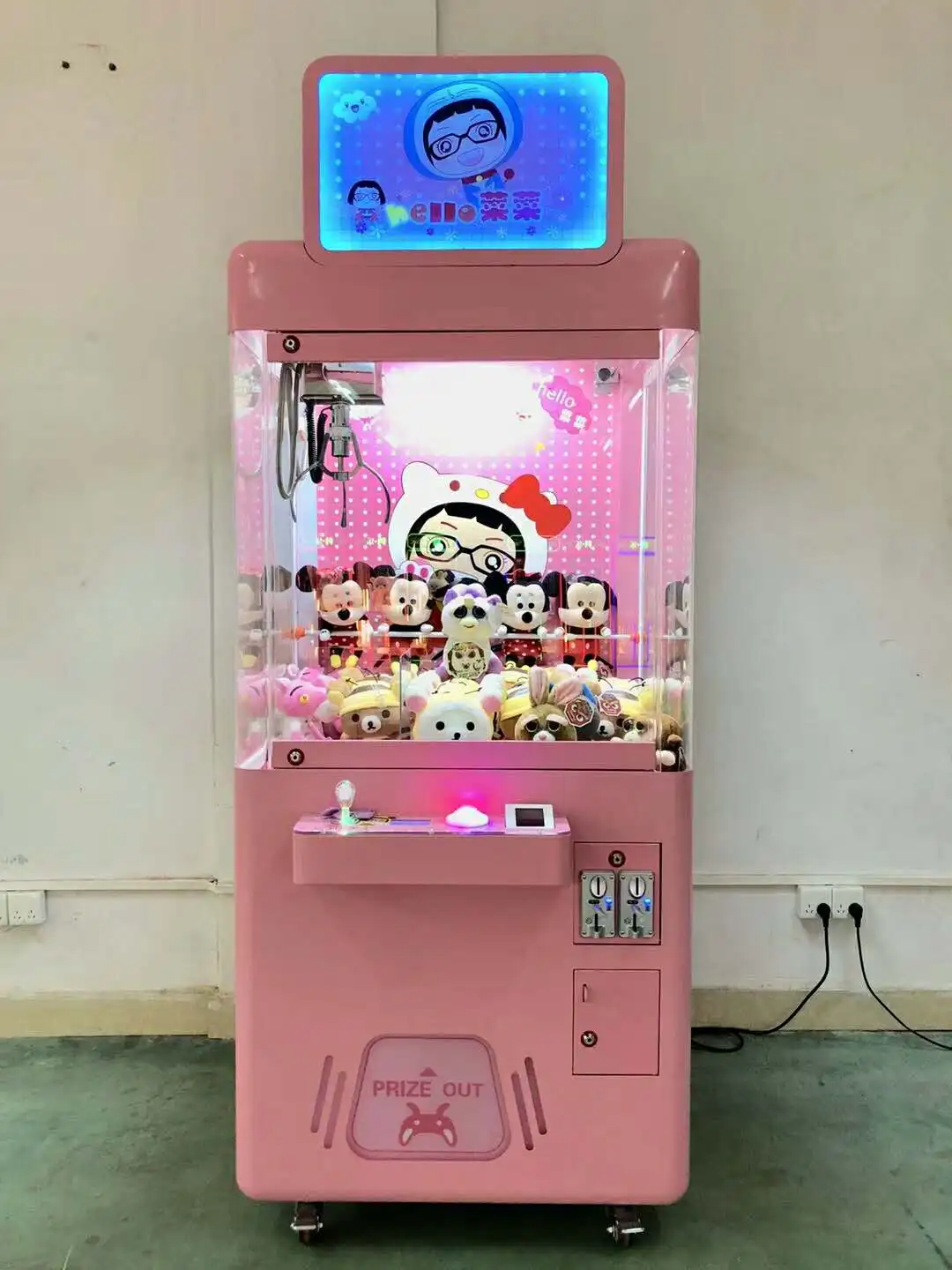 

Best Price Claw Machine for Sale|Claw Crane Vending Machines for Sale Made in China|Crane Claw Machine Supplier