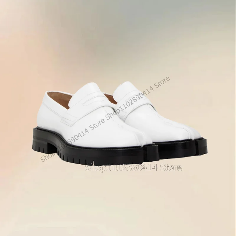 White Burgundy Horse Hoof High Top Men Shoes Fashion Slip On Male Shoes Luxurious Handmade Party Banquet Office Men Dress Shoes