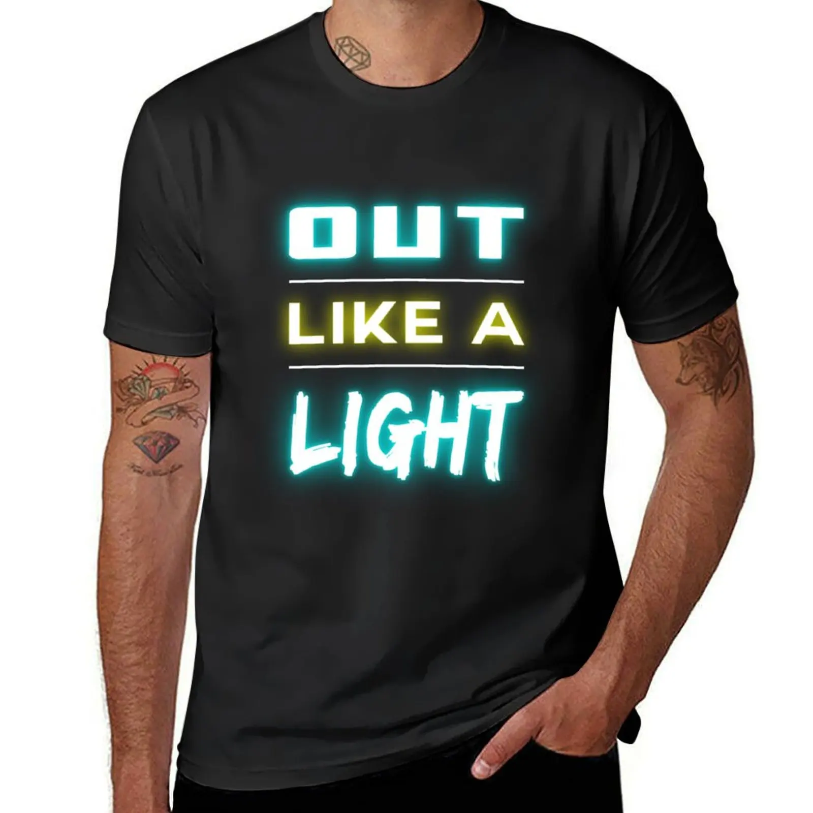 

Out like a Light - Sicko Mode Essential T-Shirt summer tops oversized mens plain t shirts