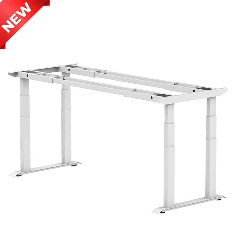 New four-legged office workstation electric standing desk adjustable height