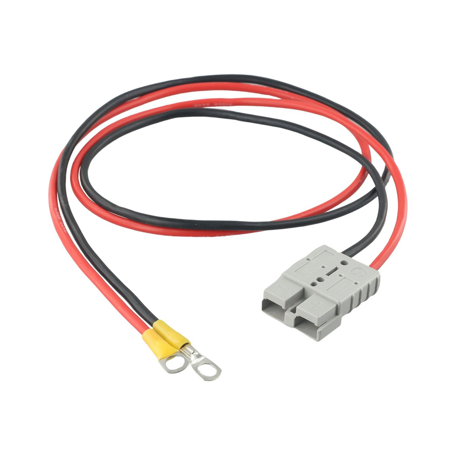 50A Plug- Connector Extension Cord 12AWG Lead- To Lug M8 Terminal Battery Charging Connector Cable Quick Charging Connector