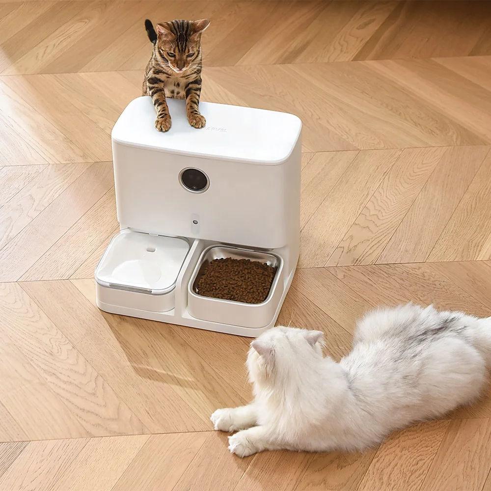 2023 New Arrival 2- in-1 Smart Pet Water Dispenser and Food Feeder with for dog and cats