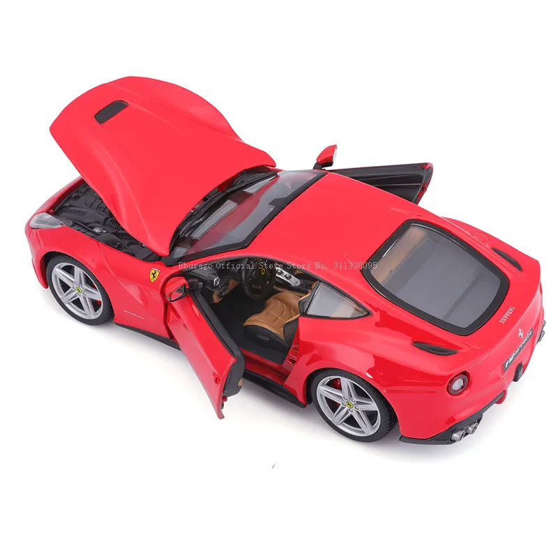 Bburago 1:24 Ferrari F12 Berlinetta Car Model Die Casting Metal Children\'s Toy Boyfriend Gift Simulation Alloy Collection