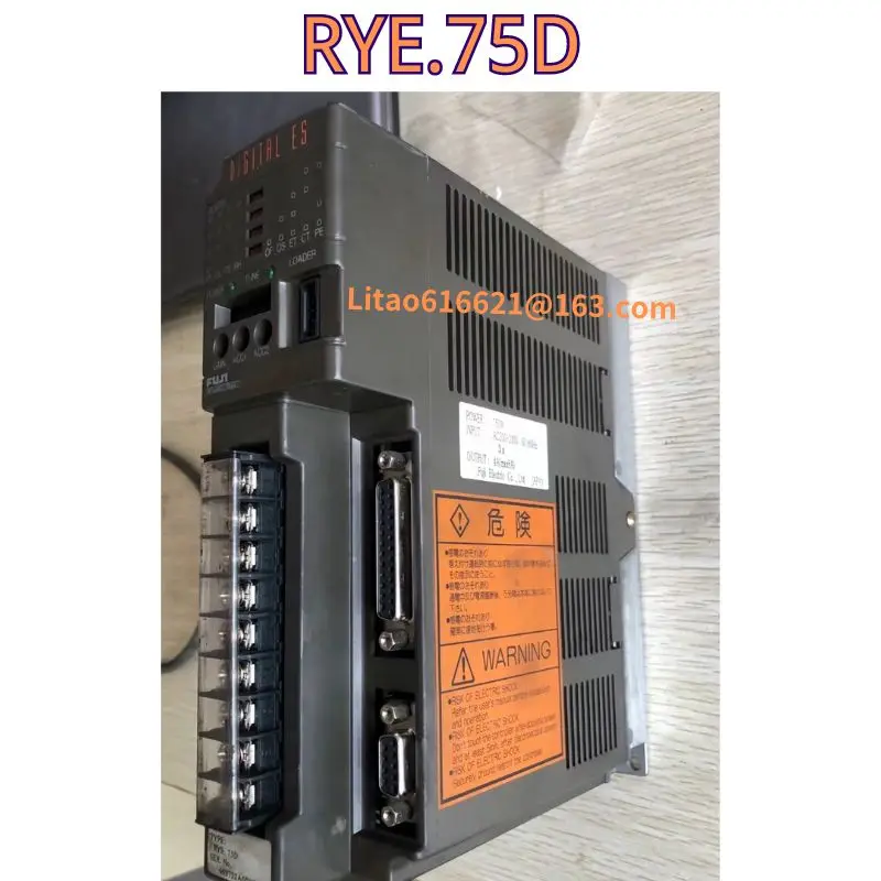 Second hand drive RYE.75D functional test OK