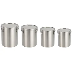 520/1000/1600/2500ML Stainless Steel Storage Tank Sealed Tea Tank Outdoor Simple Storage Tank Grain Tank