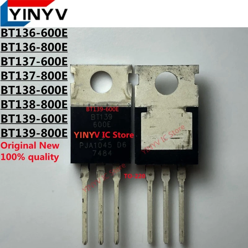 10Pcs Bt136-600E Bt…