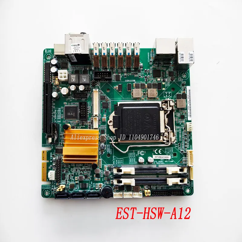 

Подходит для промышленной материнской платы EST-HSW-A12 REV.1.20, артикул: 08001-08373X0