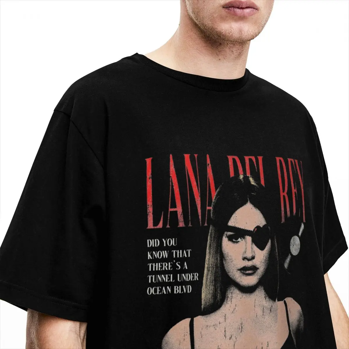 Men Women's Lana Del Rey Born To Die Singer Music Pop T Shirts Merch 100% Cotton T-shirt Clothing Vintage Tees Printed