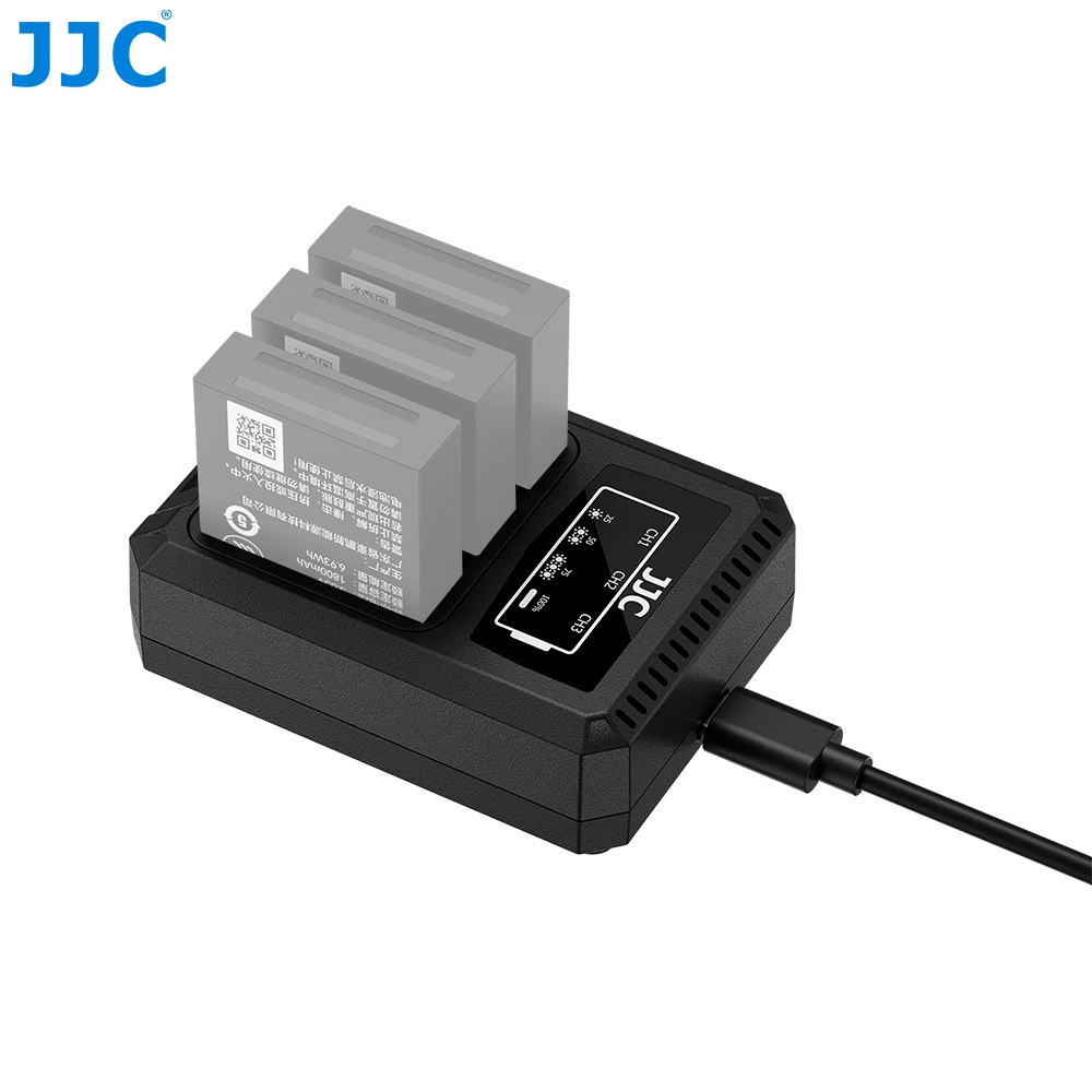

JJC Upgraded USB Type C Battery Charger for Ricoh GR IV GRIV GR4 Camera Ricoh GR4 DB-120 Battery Charger Ricoh GR IV Accessories