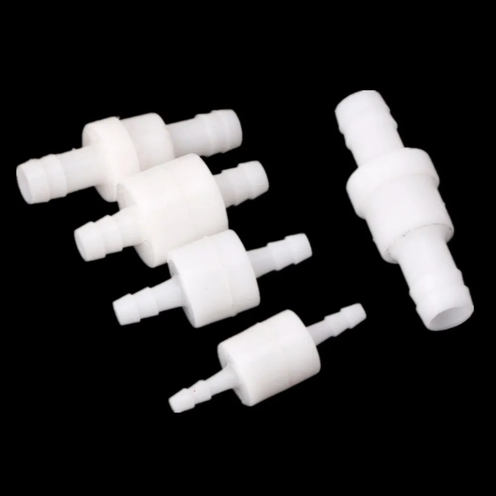 Plastic One-Way Non-Return Water Inline Fluids Check Valves for Fuel Gas Liquid