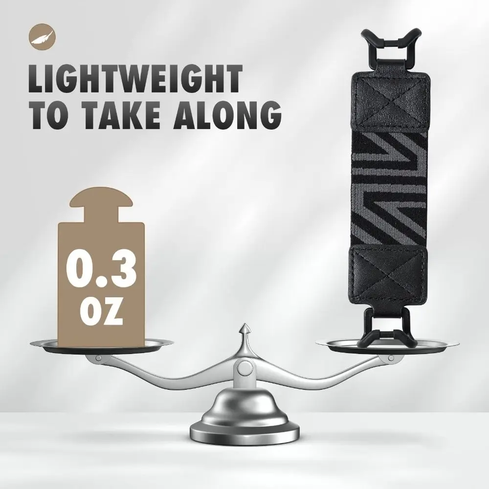 PU 가죽 eReader 안전한 손잡이 다용도 손가락 그립 홀더 킨들/코보/보야가/레노보/소니 6-8인치 전자책 태블릿용