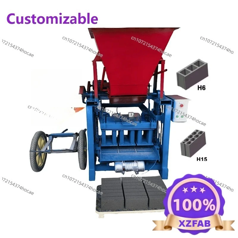 Factory Direct 2026 Top La macchina per la produzione di mattoni 4-35 può essere utilizzata in combinazione con miscelatori e na
